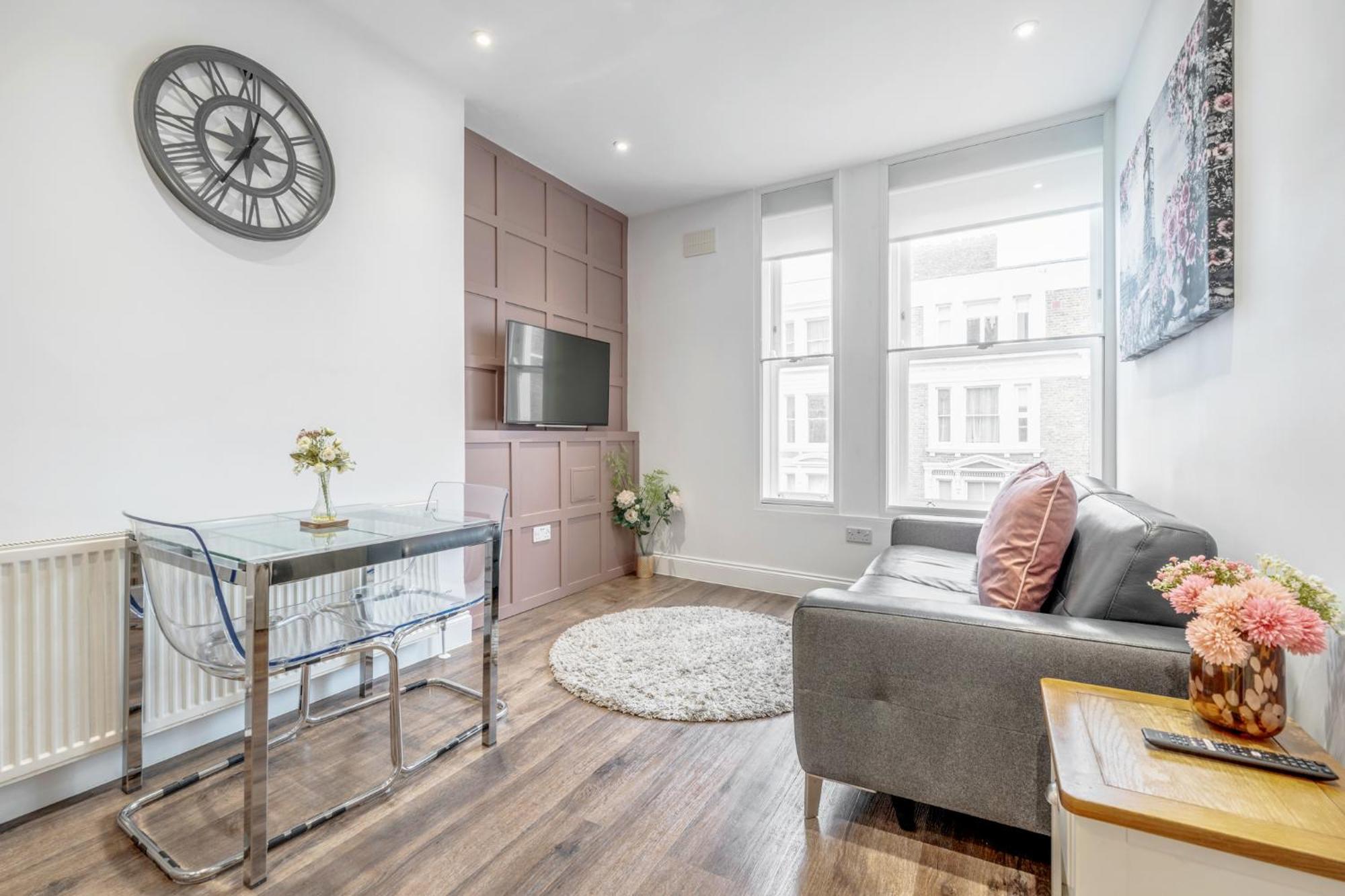 Bright & Modern 2-Bed Notting Hill Apartment Londýn Exteriér fotografie